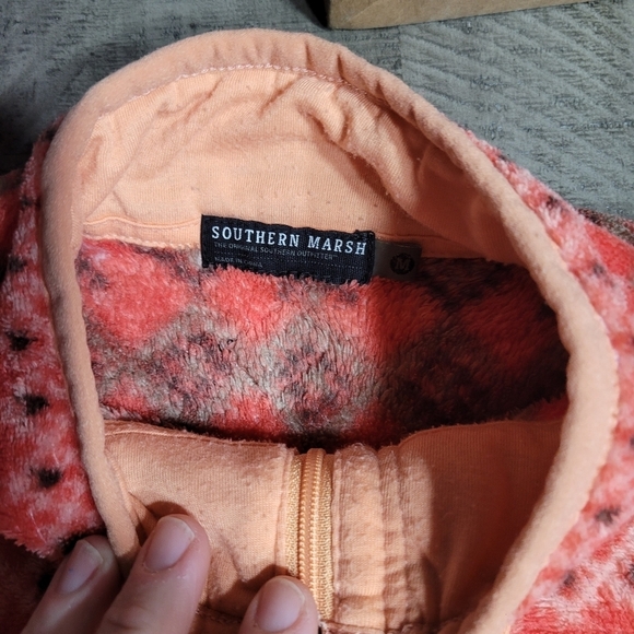 SOUTHERN MARSH - Pisgah Aztec Pullover Pisgah Washed Red - Picture 5 of 8